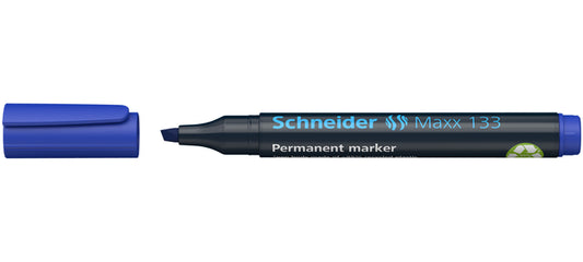 Viltstift Schneider Maxx 133 beitel 1-4mm blauw