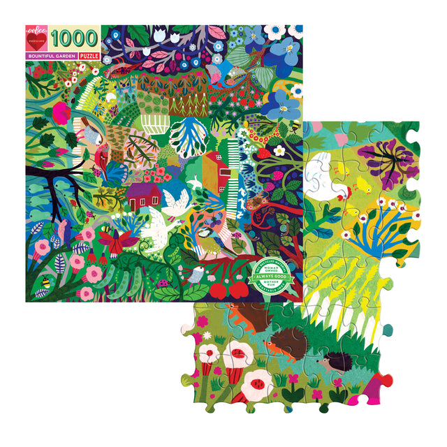 Eeboo Bountiful Garden Puzzel 1000 Stukjes - 3