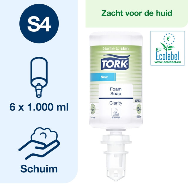 Handzeep Tork Clarity S4 Foam 1000ml - 2
