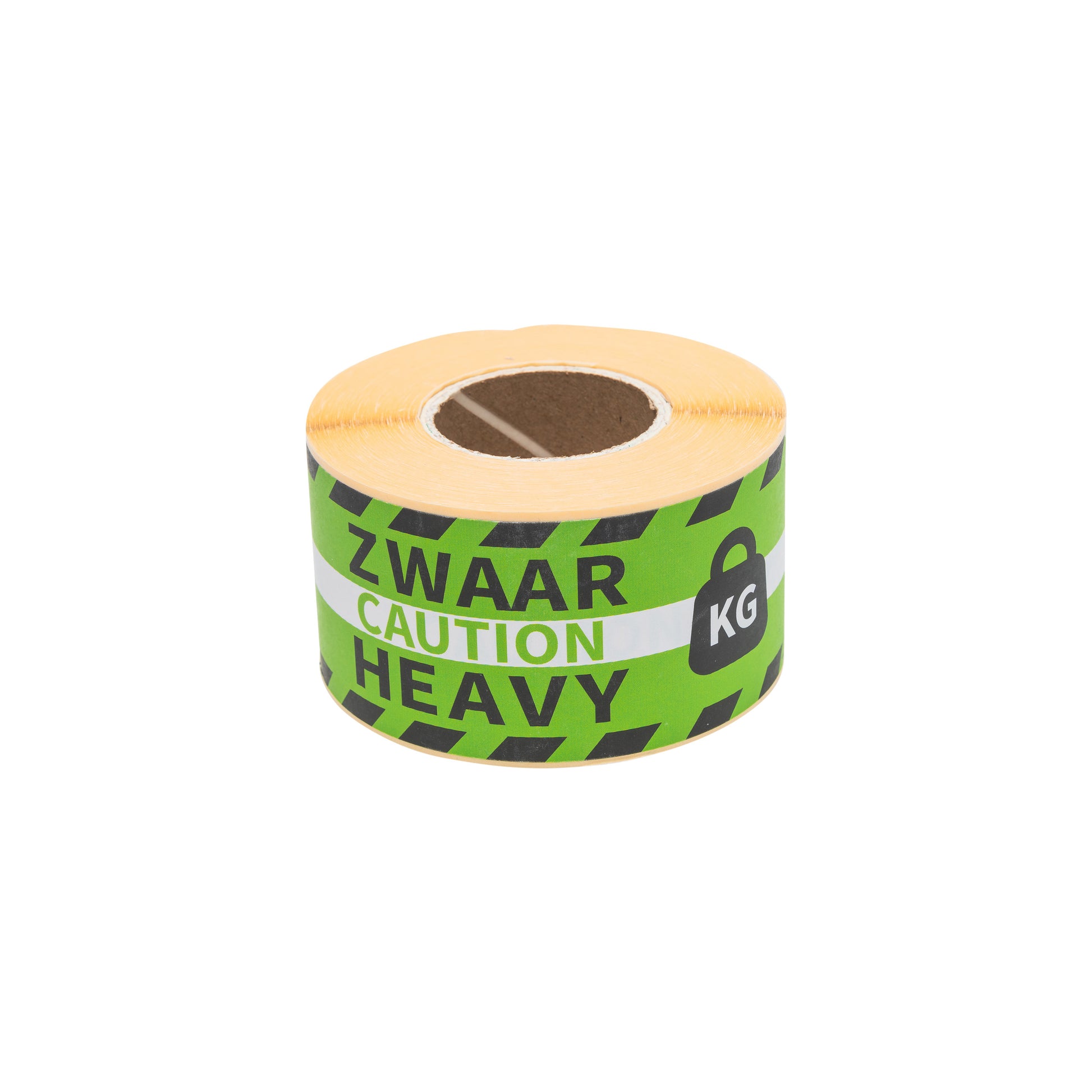 Rillprint heavy etiketten 46x125mm groen, rol met 250 stuks