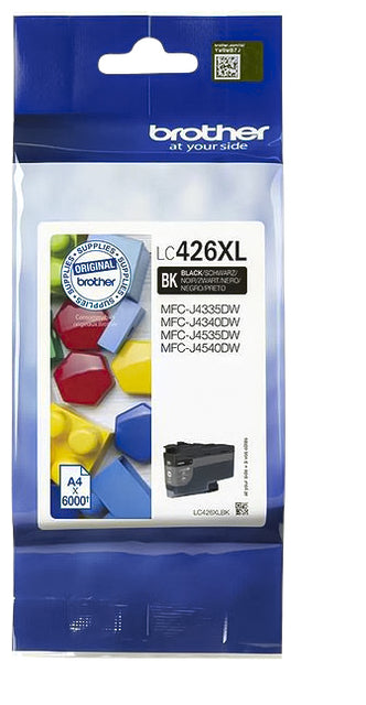 Brother LC-426XLBK Zwarte Inktcartridge voor Hoge Capaciteit