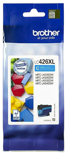 Brother LC-426XLC Blauwe Inktcartridge - Zeer Hoge Capaciteit
