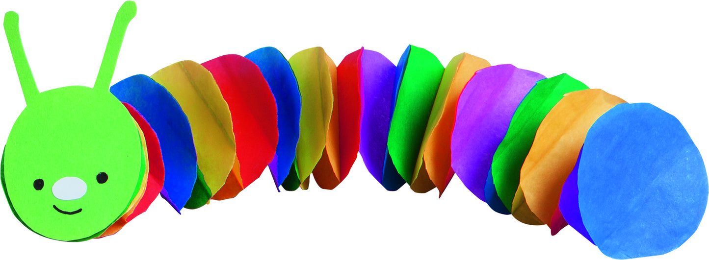 Folia Honingraatpapier Regenboog 23x33cm 5-vlaks
