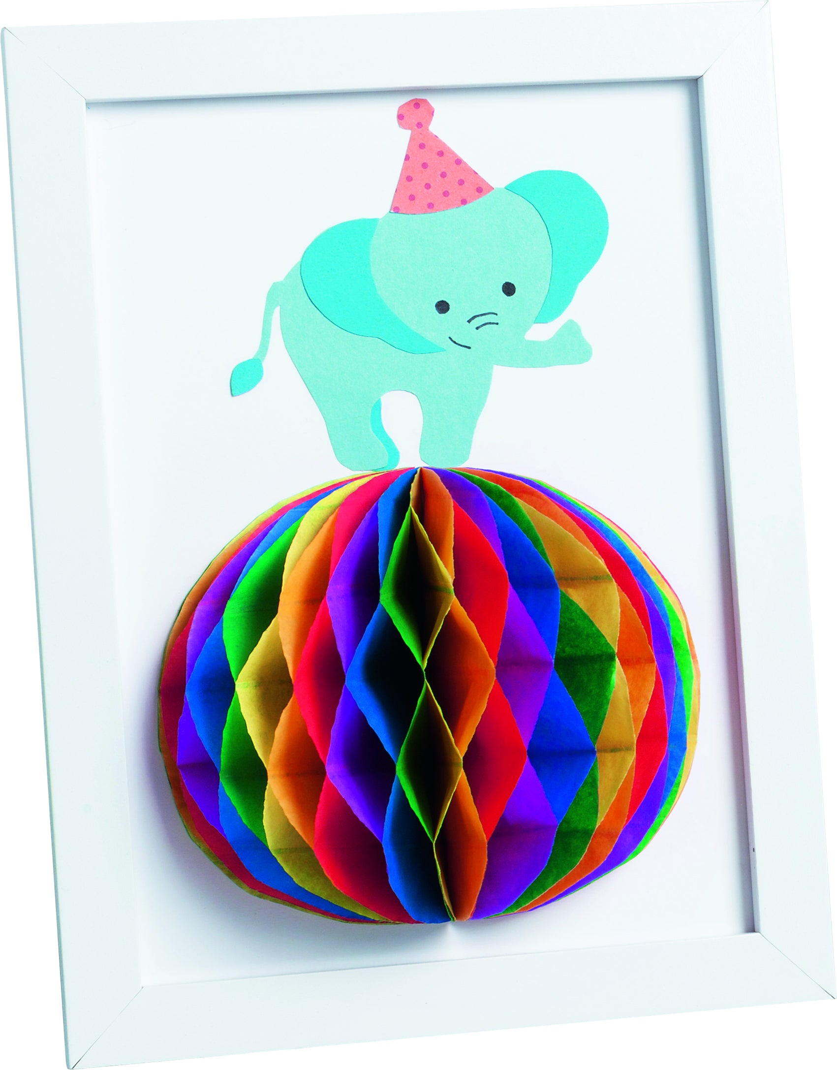 Folia Honingraatpapier Regenboog 23x33cm 5-vlaks - 2