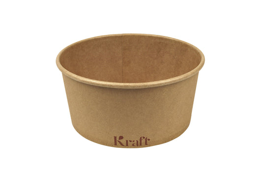 IEZZY 1500ml Kraft saladebak met deksel