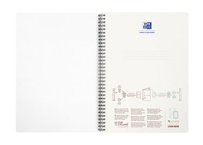 Oxford My Rec Up A4 spiraalblok 180 pagina's gerecycled - 7