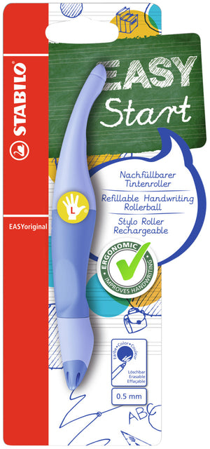 Rollerpen Stabilo EasyOriginal links M Blauw