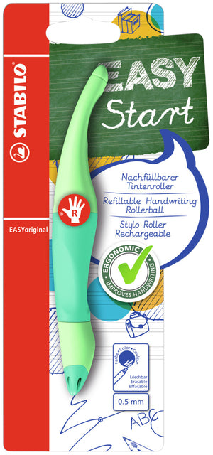 Rollerpen STABILO Easyoriginal Rechtshandig M Mint