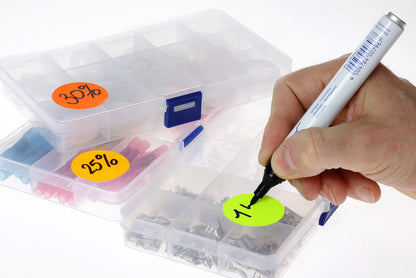 Rillprint 25mm Fluor Groen Op Rol, 500 Stuks - 5