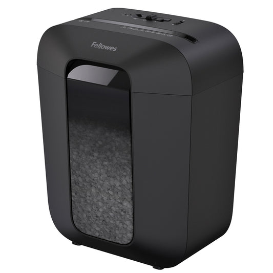 Fellowes LX41 papiervernietiger 4x12mm cross-cut zwart