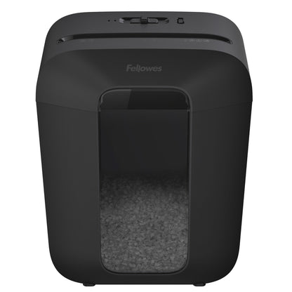 Fellowes LX41 papiervernietiger 4x12mm cross-cut zwart - 2