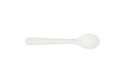 Herbruikbare papieren lepel IEZZY 180mm wit