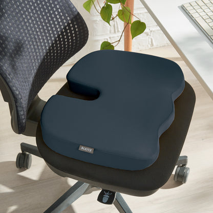 Stoelkussen Leitz Ergo Cosy grijs voor actieve zithouding - 6