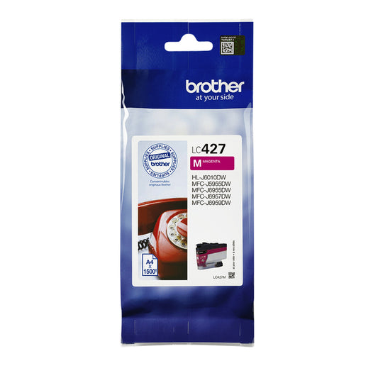 Brother LC-427M Rood Inktcartridge voor grote afdrukken