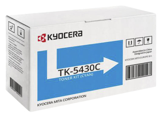 Kyocera TK-5430C Blauw Toner Cartridge (1.250 pagina's)