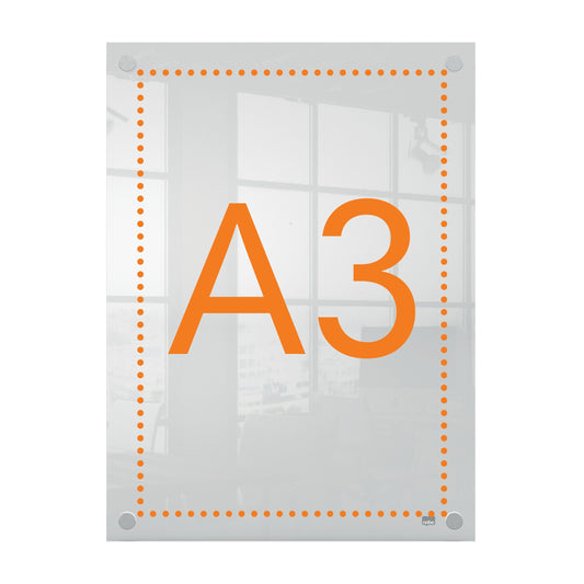 Infobord Nobo Premium Plus A3 acryl wand