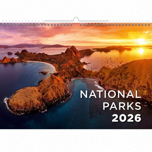 Kalender 2025 31.5x45cm Nationale Parken