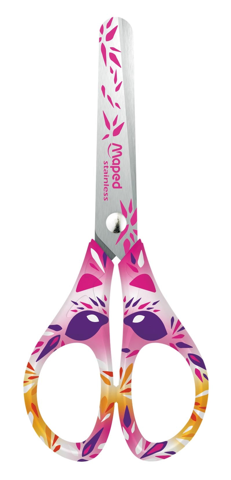 Maped Mini Cute Schaar 13cm met bedrukte ringen en bladen, display van 24 stuks - 2