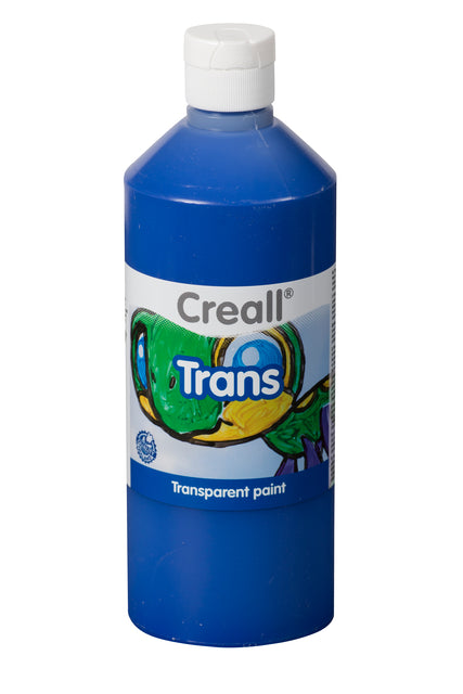 Creall Trans blauw raamverf 500ml voor glas en kunststof