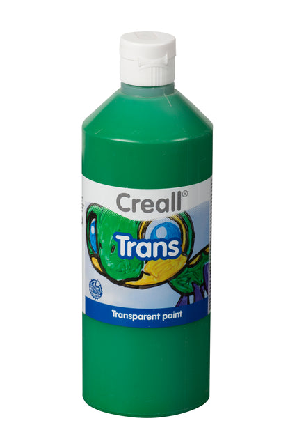 Raamverf Creall Trans Groen 500ml
