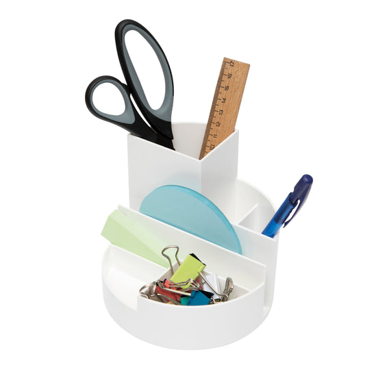 Maul Recycled roundbox pennenkoker 6-vaks wit