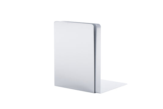 Aluminium Boeksteun MAUL, 16x15x21cm, zilver