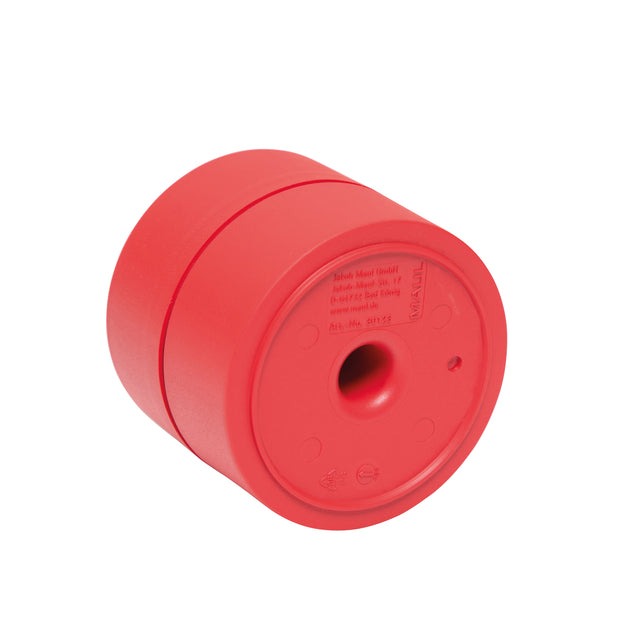 Papercliphouder MAULpro recycled Ø73x60mm rood - 4