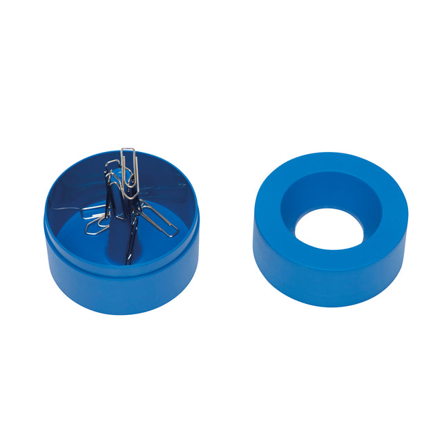 Papercliphouder MAULpro recycled Ø73x60mm blauw - 3