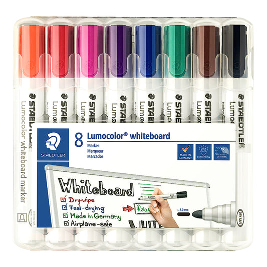 staedtler Lumo 351 Whiteboardmarker 8 kleuren