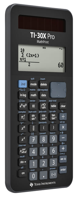 Texas TI-30X Pro MathPrint Scientific Calculator - 3