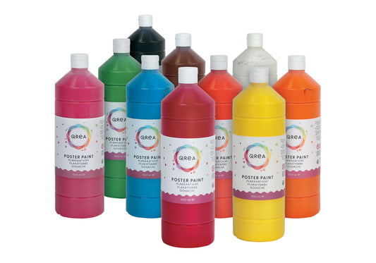 Creall Basic Cyclaam Plakkaatverf 500ml, waterbasis en mat drogend - 2
