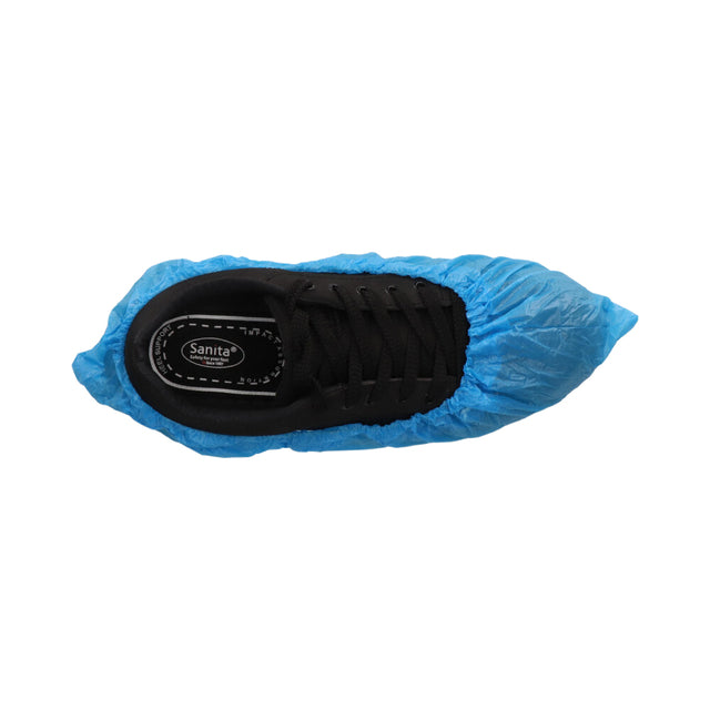 CMT 70mu Geruwde Blauwe CPE Schoenovertrek, Maat 36-46 - 2