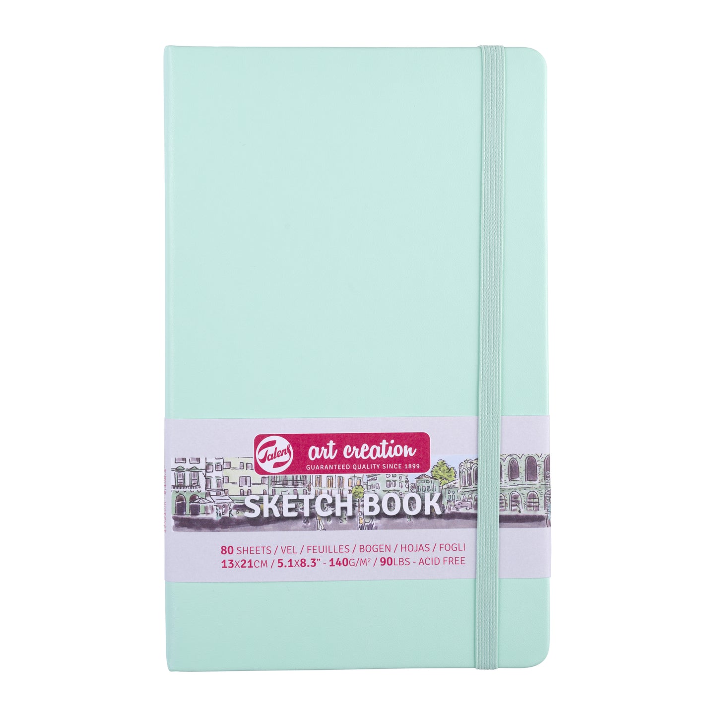 Schetsboek Talens Art Creation 13x21cm frisse munt