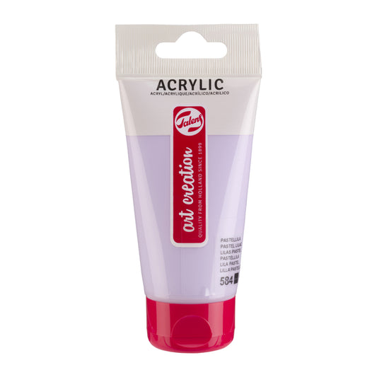 TAC 584 Pastellila Acrylverf 75ml tube