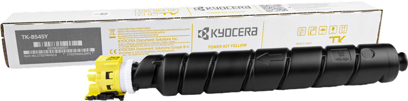 Kyocera TK-8545Y Geel Toner - Hoge capaciteit voor grote afdrukken