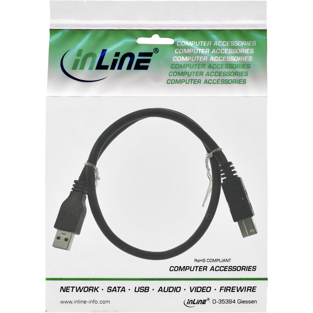 ACT USB 3.0 A-B Kabel 1,5 meter Zwart - 2