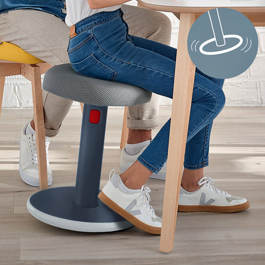 Actieve zit-sta kruk Leitz Ergo Cosy Grijs
