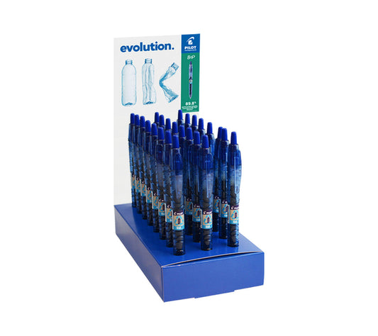 Pilot Begreen B2P Ecoball Gelroller M Blauw - Milieuvriendelijk en navulbaar