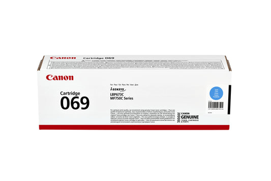 Canon 069 Blauw Tonercartridge voor Kwaliteitsvolle Afdrukken