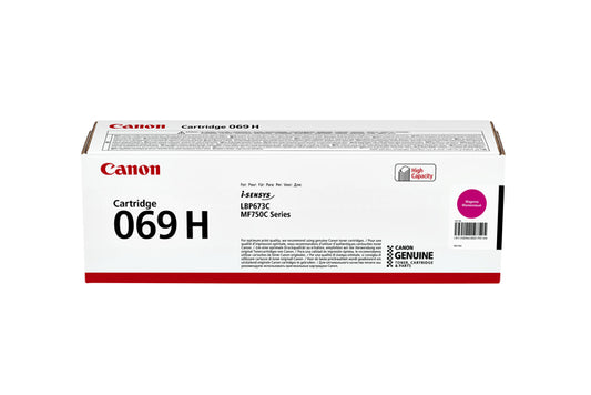 Canon 069H Rood Tonercartridge voor Hoge Capaciteit