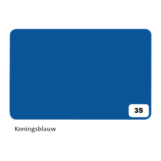 Folia Fotokarton 2-zijdig 50x70cm 300gr nr35 Koningsblauw