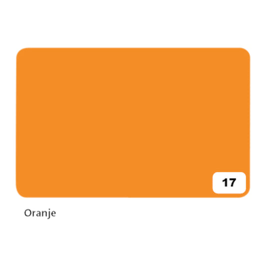 Folia Fotokarton 2-zijdig 50x70cm 300gr nr17 Oranje