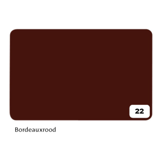 Folia Fotokarton 2-zijdig Bordeaux 50x70cm 300g, Pak a 10 vel