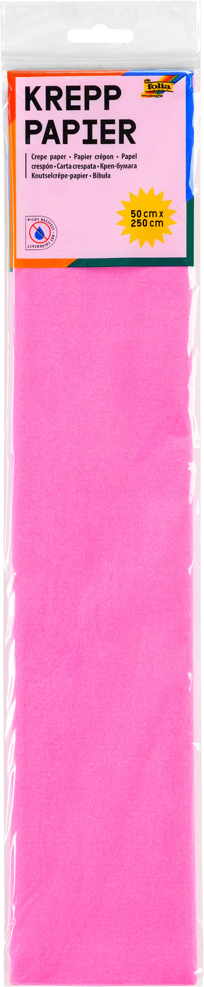 Folia Knutselpapier 250x50cm Roze Nr119 - 2