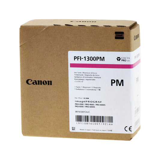 Inktcartridge Canon PFI-1300 Rood (Foto)