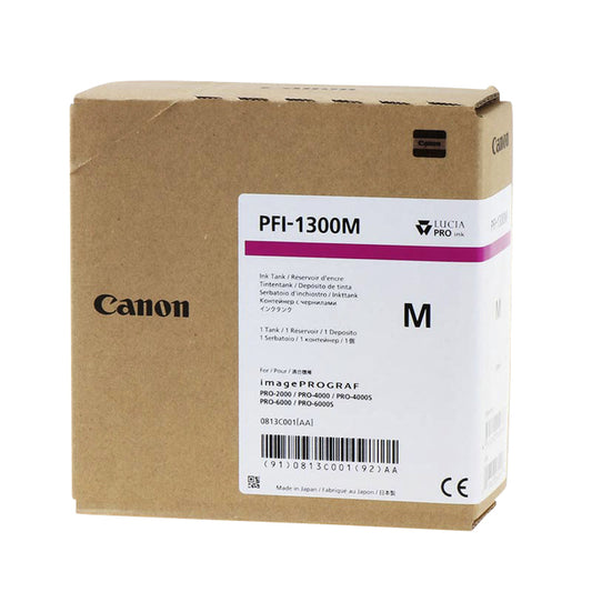 Canon PFI-1300 Rood inktcartridge voor grootformaat prints