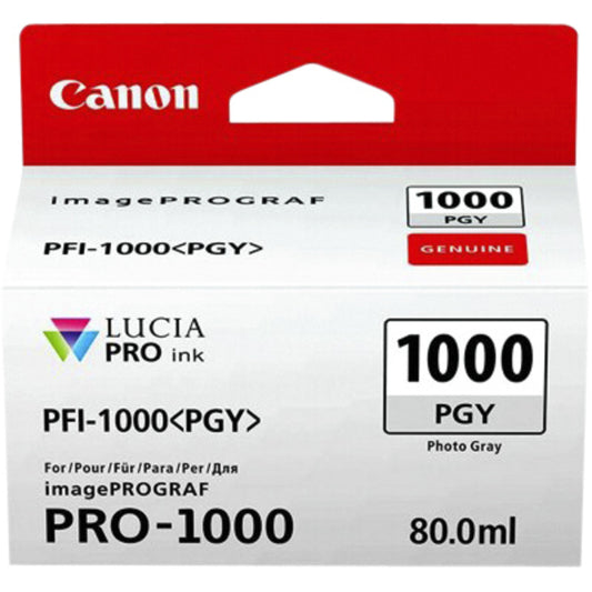 Canon PFI-1000 Foto Grijs inktcartridge