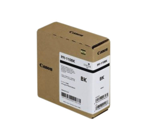 Canon PFI-110 Zwart Inktcartridge 160 ml