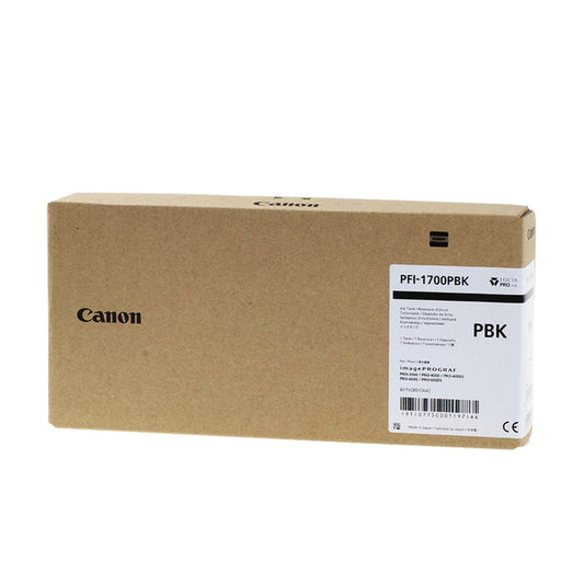 Canon PFI-1700 Foto Zwart Inktcartridge (700 ml)