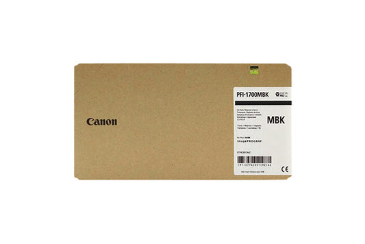 Canon PFI-1700 Mat Zwart Inktcartridge (700 ml)